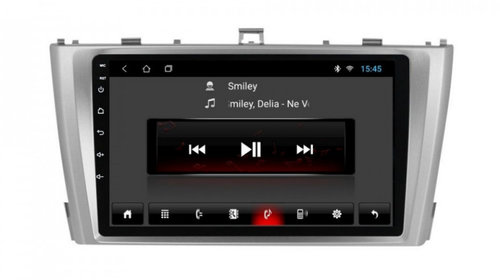Navigatie dedicata cu Android Toyota Avensis 2009 - 2015, 1GB RAM, Radio GPS Dual Zone, Display HD IPS 9" Touchscreen, Internet Wi-Fi, Bluetooth, MirrorLink, USB, Waze