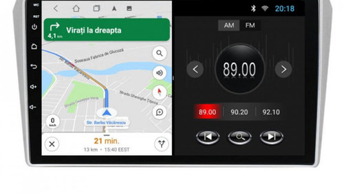 Navigatie dedicata cu Android Toyota Avensis T25 2003 - 2009, 2GB RAM, Radio GPS Dual Zone, Display HD IPS 9" Touchscreen, Internet Wi-Fi, Bluetooth, MirrorLink, USB, Waze