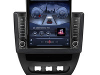 Navigatie dedicata cu Android Toyota Aygo 2005 - 2014, 2GB RAM, Radio GPS Dual Zone, Touchscreen IPS 9.7" HD tip Tesla, Internet Wi-Fi, Bluetooth, MirrorLink, USB, Waze