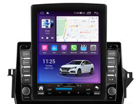 Navigatie dedicata cu Android Toyota Camry dupa 2021, 4GB RAM, Radio GPS Dual Zone, Touchscreen IPS 9.7" HD tip Tesla, Internet Wi-Fi si slot SIM 4G, Bluetooth, MirrorLink, USB, Waze