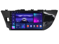 Navigatie dedicata cu Android Toyota Corolla 2013 - 2017, 3GB RAM, Radio GPS Dual Zone, Display HD IPS 10" Touchscreen, Internet Wi-Fi si slot SIM 4G, Bluetooth, MirrorLink, USB, Waze
