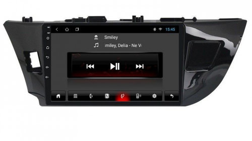 Navigatie dedicata cu Android Toyota Corolla 2013 - 2017, 1GB RAM, Radio GPS Dual Zone, Display HD IPS 10" Touchscreen, Internet Wi-Fi, Bluetooth, MirrorLink, USB, Waze