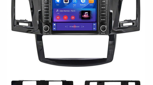 Navigatie dedicata cu Android Toyota Hilux VII 2004 - 2015, 2GB RAM, Radio GPS Dual Zone, Touchscreen IPS 9.7" HD tip Tesla, Internet Wi-Fi, Bluetooth, MirrorLink, USB, Waze
