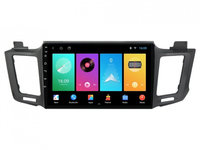 Navigatie dedicata cu Android Toyota Rav 4 IV 2013 - 2018, 1GB RAM, Radio GPS Dual Zone, Display HD IPS 10" Touchscreen, Internet Wi-Fi, Bluetooth, MirrorLink, USB, Waze