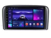 Navigatie dedicata cu Android Volvo S80 I 2004 - 2006, 3GB RAM, Radio GPS Dual Zone, Display HD IPS 9" Touchscreen, Internet Wi-Fi si slot SIM 4G, Bluetooth, MirrorLink, USB, Waze