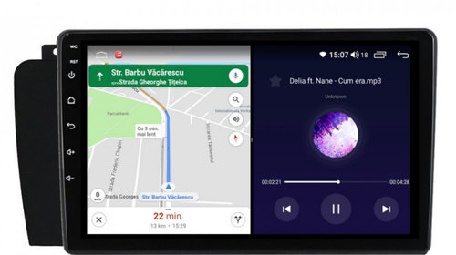 Navigatie dedicata cu Android Volvo V70 II / XC70 I 2004 - 2008, 6GB RAM, Radio GPS Dual Zone, Display HD IPS 9" Touchscreen, Internet Wi-Fi si slot SIM 4G, Bluetooth, MirrorLink, USB, Waze