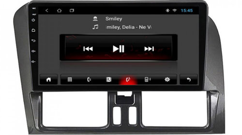 Navigatie dedicata cu Android Volvo XC60 I 2008 - 2013, 1GB RAM, Radio GPS Dual Zone, Display HD IPS 9" Touchscreen, Internet Wi-Fi, Bluetooth, MirrorLink, USB, Waze