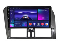 Navigatie dedicata cu Android Volvo XC60 I 2014 - 2017, 3GB RAM, Radio GPS Dual Zone, Display HD IPS 9" Touchscreen, Internet Wi-Fi si slot SIM 4G, Bluetooth, MirrorLink, USB, Waze