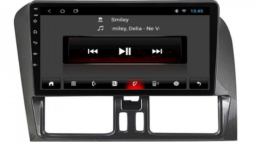 Navigatie dedicata cu Android Volvo XC60 I 2014 - 2017, 2GB RAM, Radio GPS Dual Zone, Display HD IPS 9" Touchscreen, Internet Wi-Fi, Bluetooth, MirrorLink, USB, Waze