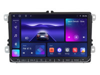 Navigatie dedicata cu Android VW Beetle 2011 - 2019, 3GB RAM, Radio GPS Dual Zone, Display HD IPS 9" Touchscreen, Internet Wi-Fi si slot SIM 4G, Bluetooth, MirrorLink, USB, Waze