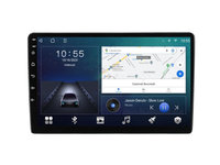 Navigatie dedicata cu Android VW Bora 1998 - 2005, 2GB RAM, Radio GPS Dual Zone, Display HD IPS 9" Touchscreen, Internet Wi-Fi si slot SIM 4G, Bluetooth, MirrorLink, USB, Waze