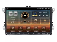 Navigatie dedicata cu Android VW Caddy 2004 - 2020, 4GB RAM, Radio GPS Dual Zone, Display HD IPS 9" Touchscreen, Internet Wi-Fi si slot SIM 4G, Bluetooth, MirrorLink, USB, Waze