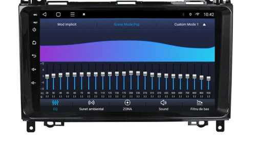 Navigatie dedicata cu Android VW Crafter 2006 - 2016, 3GB RAM, Radio GPS Dual Zone, Display HD IPS 9" Touchscreen, Internet Wi-Fi si slot SIM 4G, Bluetooth, MirrorLink, USB, Waze