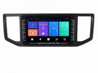 Navigatie dedicata cu Android VW Crafter dupa 2016, 1GB RAM, Radio GPS Dual Zone, Display HD IPS 8" Touchscreen, Internet Wi-Fi, Bluetooth, MirrorLink, USB, Waze