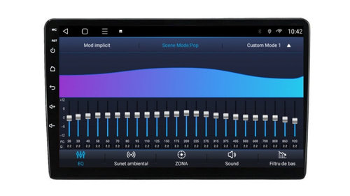 Navigatie dedicata cu Android VW Golf IV 1997 - 2005, 3GB RAM, Radio GPS Dual Zone, Display HD IPS 9" Touchscreen, Internet Wi-Fi si slot SIM 4G, Bluetooth, MirrorLink, USB, Waze