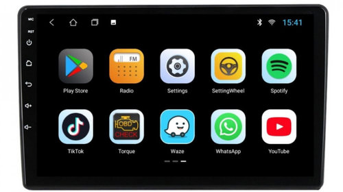 Navigatie dedicata cu Android VW Golf VI 2008 - 2014, 2GB RAM, Radio GPS Dual Zone, Display HD IPS 10'' Touchscreen, Internet Wi-Fi, Bluetooth, MirrorLink, USB, Waze