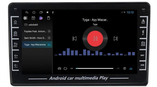 Navigatie dedicata cu Android VW Golf VI 2008 - 2014, 1GB RAM, Radio GPS Dual Zone, Display HD IPS 8" Touchscreen, Internet Wi-Fi, Bluetooth, MirrorLink, USB, Waze