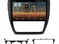 Navigatie dedicata cu Android VW Jetta IV 2011 - 2018, 4GB RAM, Radio GPS Dual Zone, Display HD IPS 10" Touchscreen, Internet Wi-Fi si slot SIM 4G, Bluetooth, MirrorLink, USB, Waze