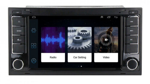 Navigatie dedicata cu Android VW Multivan V 2003 - 2015, 2GB RAM, Radio GPS Dual Zone, Display HD 7" Touchscreen, Internet Wi-Fi, Bluetooth, MirrorLink, USB, Waze