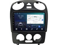 Navigatie dedicata cu Android VW New Beetle 2004 - 2011, 2GB RAM, Radio GPS Dual Zone, Display HD IPS 9" Touchscreen, Internet Wi-Fi si slot SIM 4G, Bluetooth, MirrorLink, USB, Waze