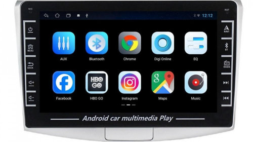 Navigatie dedicata cu Android VW Passat B6 / B7 2005 - 2015, 1GB RAM, Radio GPS Dual Zone, Display HD IPS 8" Touchscreen, Internet Wi-Fi, Bluetooth, MirrorLink, USB, Waze