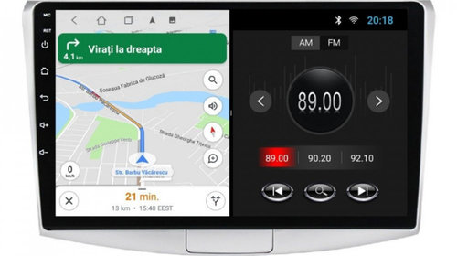 Navigatie dedicata cu Android VW Passat B6 / B7 2005 - 2015, 1GB RAM, Radio GPS Dual Zone, Display HD IPS 10" Touchscreen, Internet Wi-Fi, Bluetooth, MirrorLink, USB, Waze