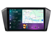 Navigatie dedicata cu Android VW Passat B8 dupa 2015, 12GB RAM, Radio GPS Dual Zone, Display 2K QLED 10.36" Touchscreen, Internet Wi-Fi si slot SIM 4G, Bluetooth, MirrorLink, USB, Waze