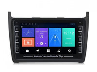 Navigatie dedicata cu Android VW Polo 6R 2009 - 2018, 1GB RAM, Radio GPS Dual Zone, Display HD IPS 8" Touchscreen, Internet Wi-Fi, Bluetooth, MirrorLink, USB, Waze