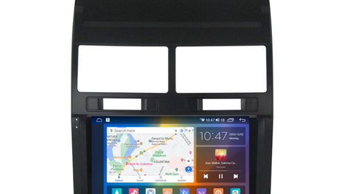 Navigatie dedicata cu Android VW Touareg 7L 2002 - 2011, 8GB RAM, Radio GPS Dual Zone, Display 2K QLED 9.5" Touchscreen, Internet Wi-Fi si slot SIM 4G, Bluetooth, MirrorLink, USB, Waze