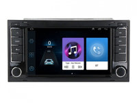 Navigatie dedicata cu Android VW Touareg 7L 2002 - 2011, 1GB RAM, Radio GPS Dual Zone, Display HD 7" Touchscreen, Internet Wi-Fi, Bluetooth, MirrorLink, USB, Waze