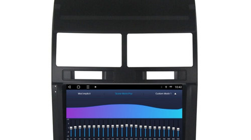 Navigatie dedicata cu Android VW Touareg 7L 2002 - 2011, 3GB RAM, Radio GPS Dual Zone, Display HD IPS 9" Touchscreen, Internet Wi-Fi si slot SIM 4G, Bluetooth, MirrorLink, USB, Waze