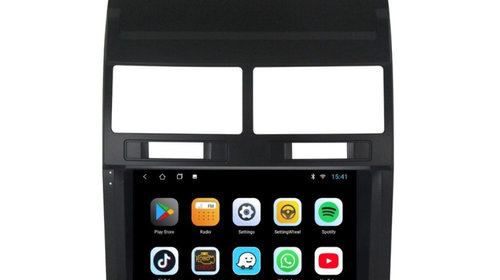 Navigatie dedicata cu Android VW Touareg 7L 2002 - 2011, 3GB RAM, Radio GPS Dual Zone, Display HD IPS 9" Touchscreen, Internet Wi-Fi si slot SIM 4G, Bluetooth, MirrorLink, USB, Waze
