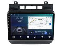 Navigatie dedicata cu Android VW Touareg 7P 2010 - 2018, 2GB RAM, Radio GPS Dual Zone, Display HD IPS 9" Touchscreen, Internet Wi-Fi si slot SIM 4G, Bluetooth, MirrorLink, USB, Waze