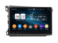 Navigatie dedicata cu ecran de 10.1inch pentru Honda Civic Sedan 2012-2015 Android 10 carplay