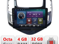 Navigatie dedicata Edonav Chevrolet Cruze 2013-C-1267,QLED,Octacore,4 Gb RAM,32 Gb Hdd,360,4G,DSP,GPS,Bluetooth