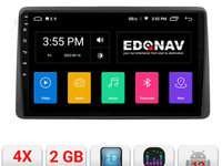 Navigatie dedicata Edonav DODGE RAM 2019- Android radio gps internet 2+16 kit-RAM2019+E209v2