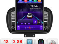 Navigatie dedicata Edonav Fiat 500 2014- K-539 ecran Tesla 9.7" QLED,2Gb RAM,32Gb Hdd,DSP,GPS,Bluetooth