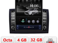 Navigatie dedicata Edonav Fiat ducato 2022- G-ducato ecran Tesla 9.7" QLED,Octacore,4Gb RAM,32Gb Hdd,4G,Qled,360,DSP,GPS,Carplay