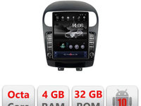 Navigatie dedicata Edonav Fiat Freemont Dodge Journey 2012-2019 ecran Tesla 9.7" QLED,Octacore,4Gb RAM,32Gb Hdd,4G,Qled,360,DSP,GPS,Carplay