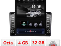 Navigatie dedicata Edonav Fiat Tipo 2015-2021 G-TIPO ecran Tesla 9.7" QLED,Octacore,4Gb RAM,32Gb Hdd,4G,Qled,360,DSP,GPS,Carplay