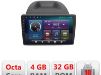 Navigatie dedicata Edonav Ford Fiesta C-256,QLED,Octacore,4 Gb RAM,32 Gb Hdd,360,4G,DSP,GPS,Bluetooth