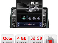 Navigatie dedicata Edonav Ford Focus 4 H-focus4 ecran tip TESLA 9.7" Android Radio Bluetooth Internet GPS WIFI 4+32GB DSP 4G Octa C