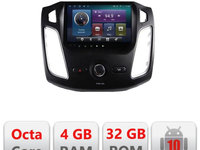 Navigatie dedicata Edonav Ford Focus C-150,QLED,Octacore,4 Gb RAM,32 Gb Hdd,360,4G,DSP,GPS,Bluetooth