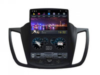 Navigatie dedicata Edonav Ford Kuga Android GPS Bluetooth Radio Internet procesor Six Core si ecran tip Tesla