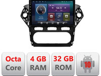 Navigatie dedicata Edonav Ford Mondeo 2010-2014 C-MONDEO-CLIMA,QLED,Octacore,4 Gb RAM,32 Gb Hdd,360,4G,DSP,GPS,Bluetooth