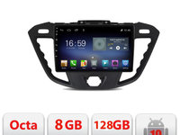 Navigatie dedicata Edonav Ford Transit F-845,Octacore,8Gb RAM,128Gb Hdd,4G,Qled,360,DSP,GPS,Carplay