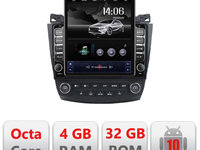 Navigatie dedicata Edonav Honda Accord 2004-2008 H-accord ecran tip TESLA 9.7" Android Radio Bluetooth Internet GPS WIFI 4+32GB DSP