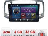 Navigatie dedicata Edonav Hyundai Accent 2006-2012 C-Accent,QLED,Octacore,4 Gb RAM,32 Gb Hdd,360,4G,DSP,GPS,Bluetooth