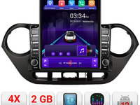 Navigatie dedicata Edonav Hyundai I10 2013-2019 K-HY38 ecran Tesla 9.7" QLED,2Gb RAM,32Gb Hdd,DSP,GPS,Bluetooth