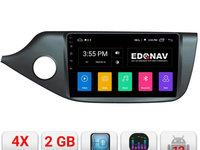 Navigatie dedicata Edonav Kia Ceed 2012-2018 A-KI39 Ecran Qled,2Gb Ram,32Gb Hdd,USB,Bluetooth,Wifi